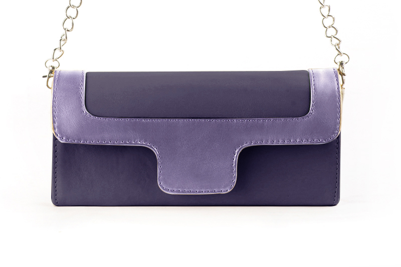 Lilac purple dress clutch for women - Florence KOOIJMAN